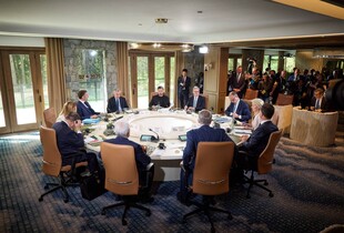 Головне з виступу Зеленського на саміті G7: масована атака рф, загроза з боку Ірану та КНДР, потреба в ППО й санкціях