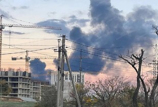 Вибухи в Криму: дрони атакували нафтобазу, біля Сімферопольської ТЕЦ вирує пожежа