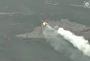 Українські воїни вполювали російський Ка-52 FPV-дроном (фото, відео)