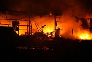 Ворожа армія атакувала Запоріжжя: виникла пожежа у багатоповерхівці, двоє людей загинули