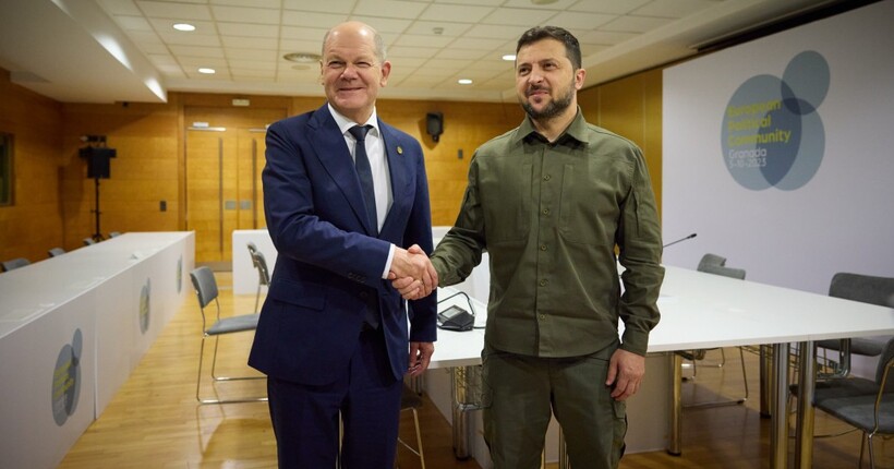 Шольц на зустрічі з Зеленським пообіцяв Україні додаткову систему ППО Patriot